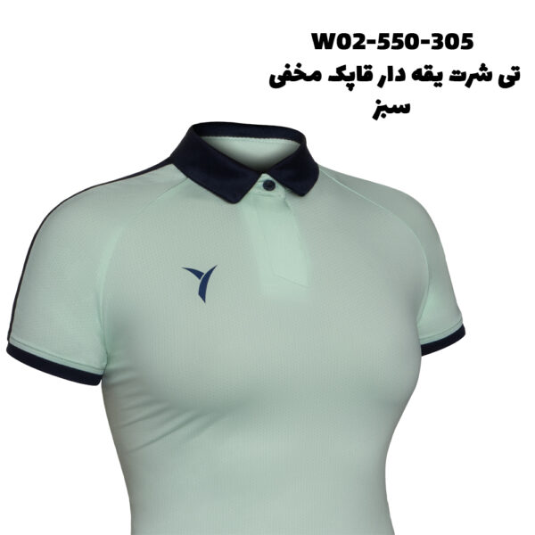 تی شرت یقه دار قاپک مخفی - Image 12