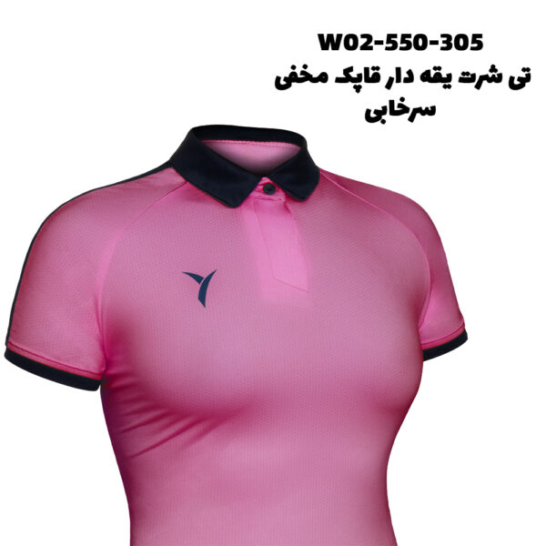 تی شرت یقه دار قاپک مخفی - Image 7
