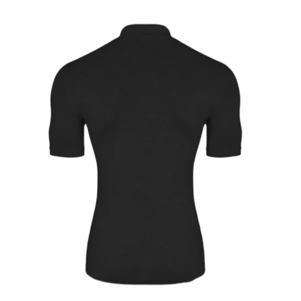 تی شرت پنبه یقه ایستاده - تصویر 3
