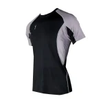 تی شرت یقه گرد طرح آجری فلت - تصویر 5