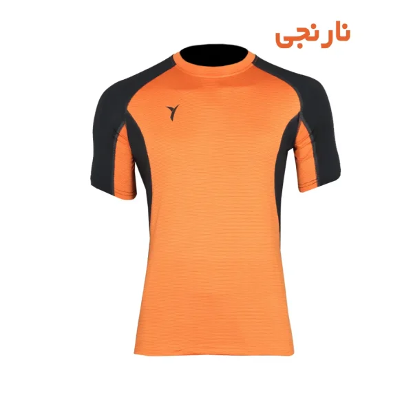 تی شرت یقه گرد طرح آجری فلت - تصویر 11